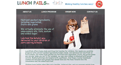 Desktop Screenshot of lunchpails.ca